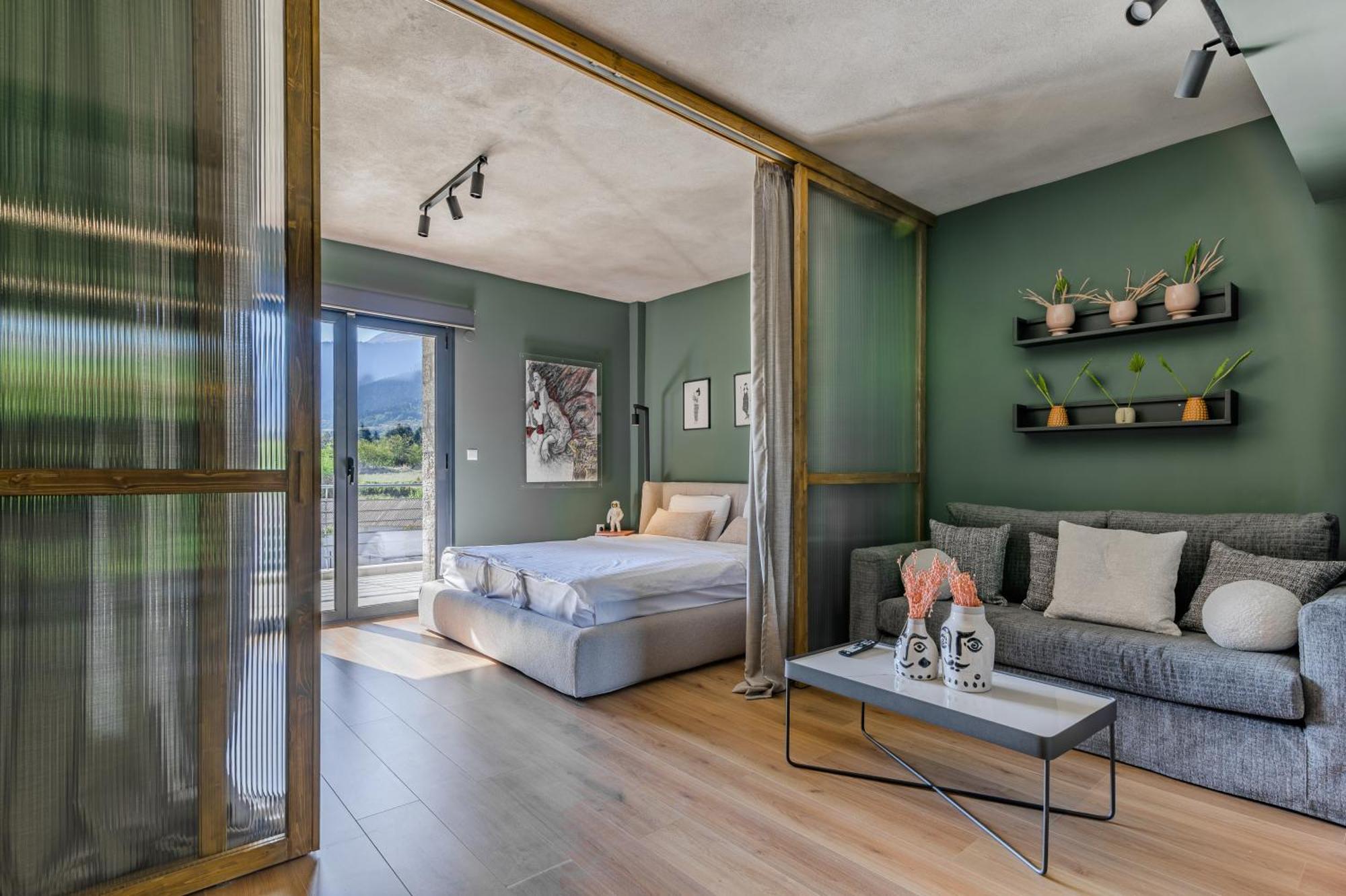 Oniropetra Boutique Hotel Karpenísion Exteriör bild